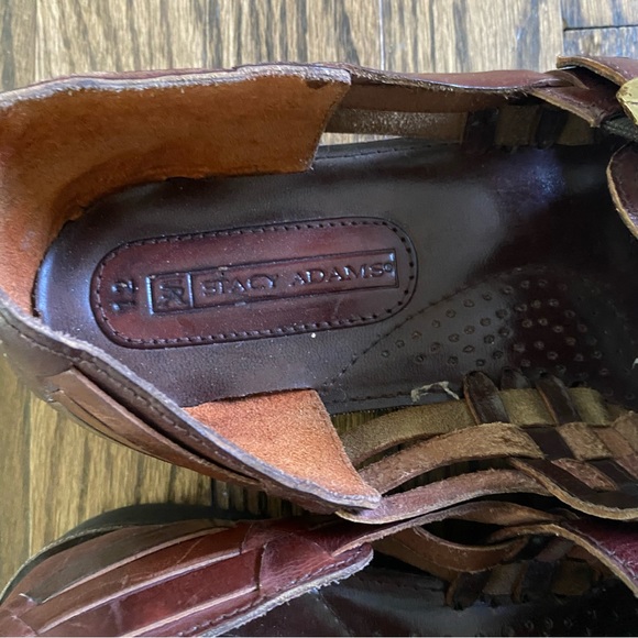 Stacy Adams Woven Leather Closed Toe Sandal - Picture 6 of 7